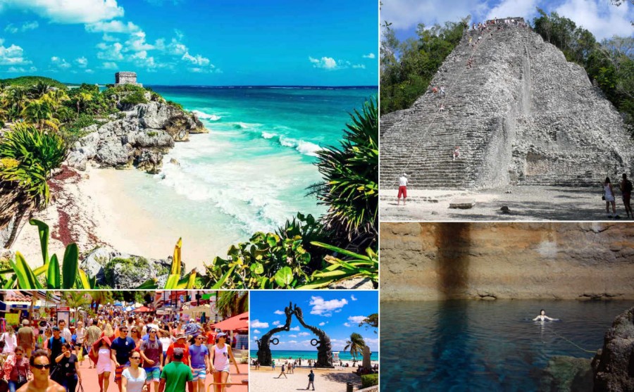 Tour Tulum + Coba + Cenote + Playa del Carmen